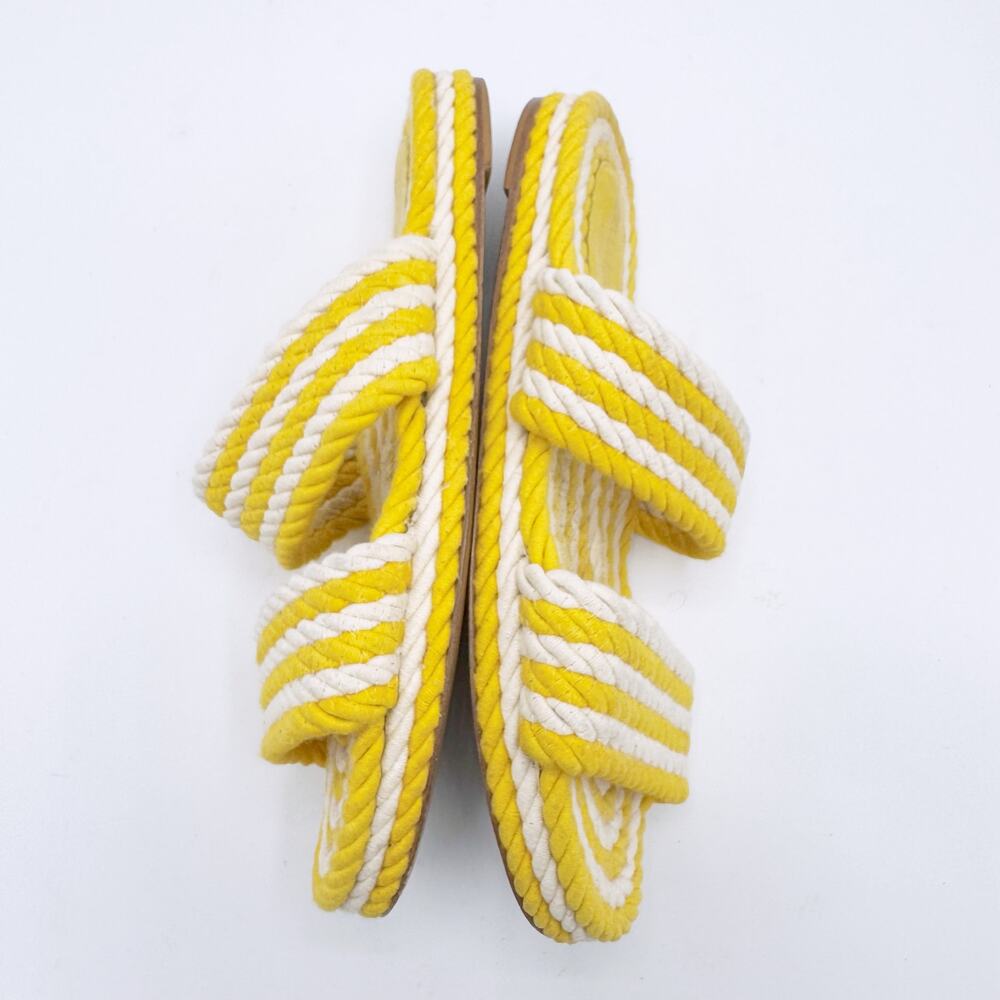 Zimmermann Yellow Rope Slides - Picture 7 of 14